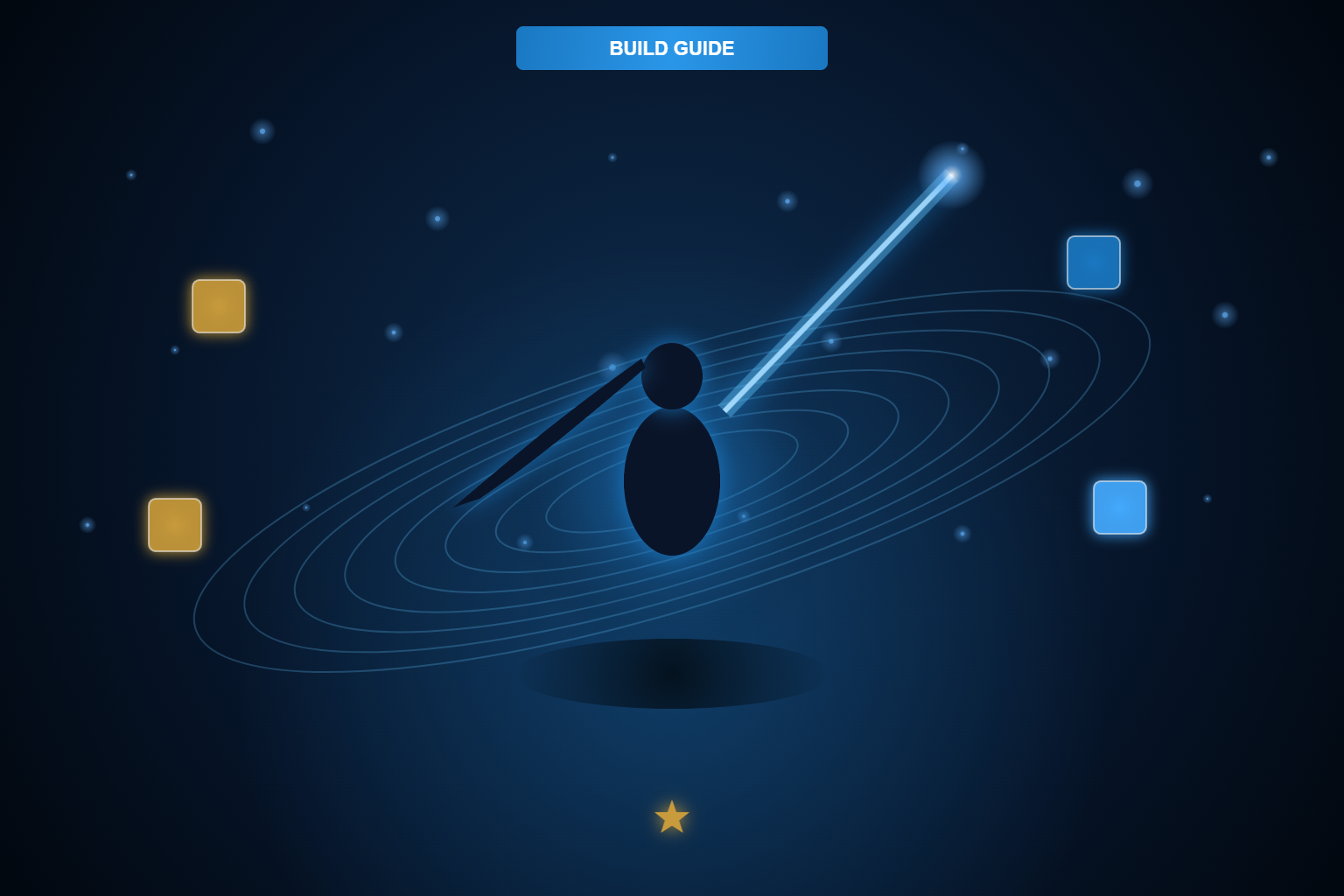 Minh họa Build Yasuo LOL Patch 26.7 với sword và item glow xanh dương