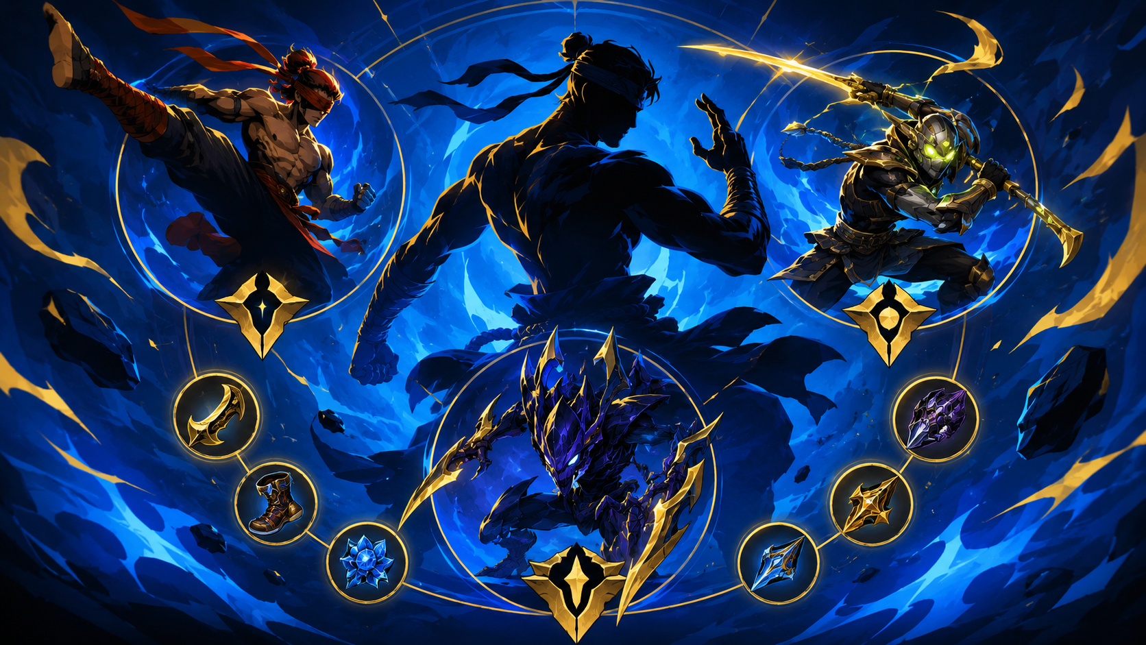 Tier list LoL 26.15 - minh hoạ tướng đi rừng mạnh nhất meta
